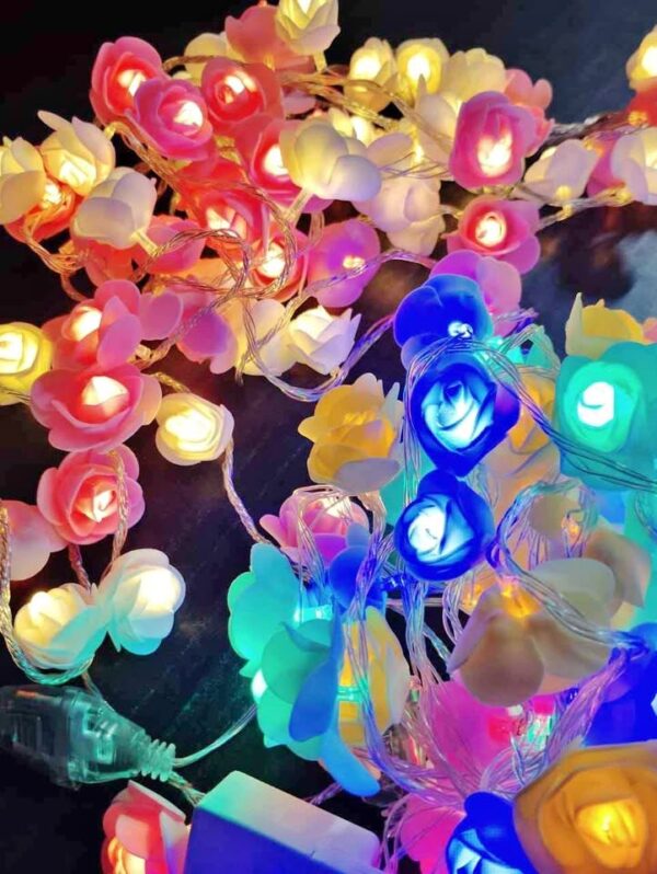 Led Rose String Fairy Light-80 Pcs Rose Light - Image 3