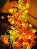 Led Rose String Fairy Light-80 Pcs Rose Light