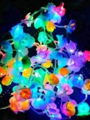 Led Rose String Fairy Light-80 Pcs Rose Light