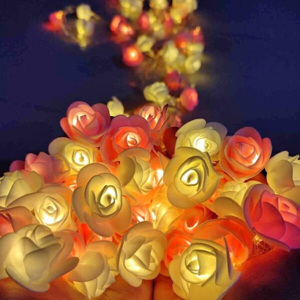 Led Rose String Fairy Light-80 Pcs Rose Light - Image 5