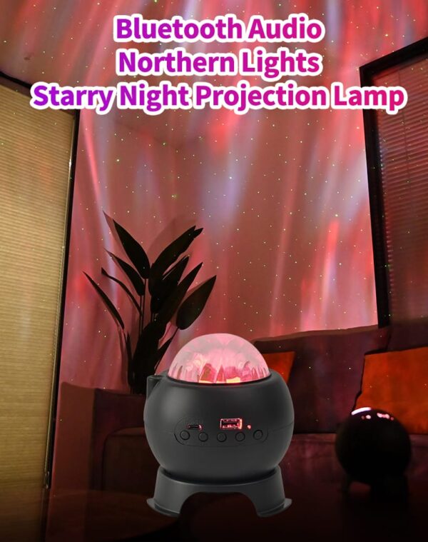 Northern Lights Music starry porojection light - Image 2