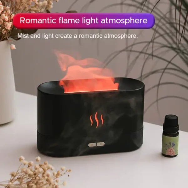 Flame Humidifier Led Colorful Fire - Image 2