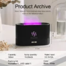 Flame Humidifier Led Colorful Fire
