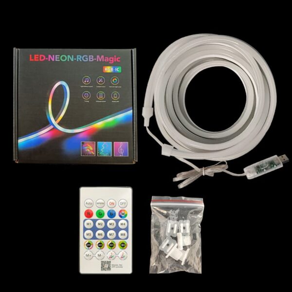 Neon RGBIC Strip light fo APP Music Control