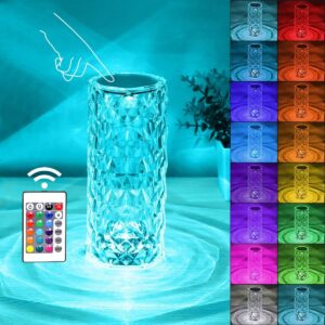 16 Color Rose Diamond Lamp – Rechargeable