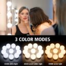 3 Colors Vanity Mirror Bulb Light – USB System