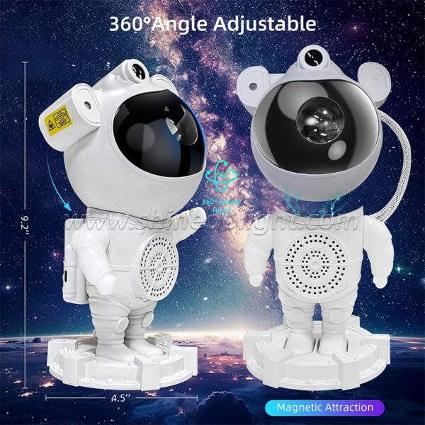 Astronaut Galaxy Projector With Bluetooth Speaker - Image 3