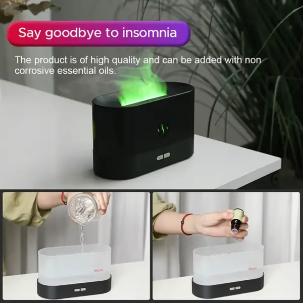 Flame Humidifier Led Colorful Fire - Image 4