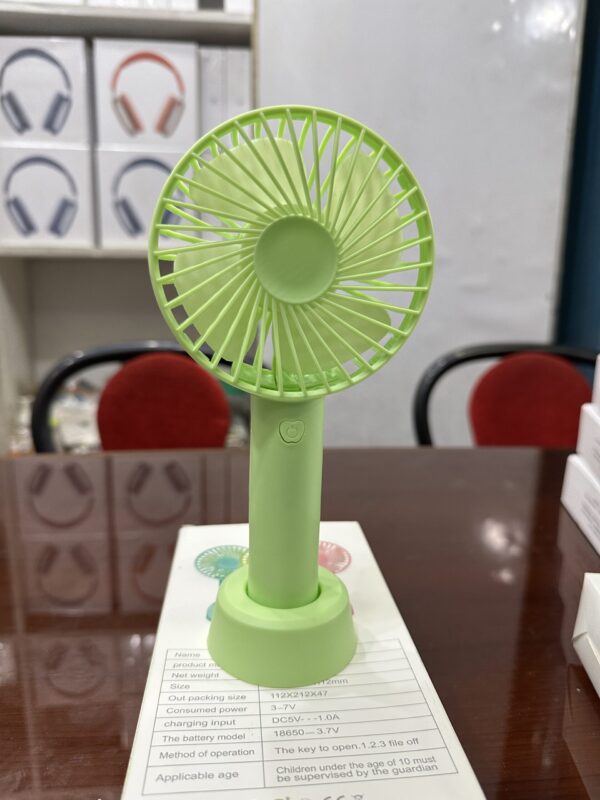 Mini HandFan Portable Rechargeable - Image 3