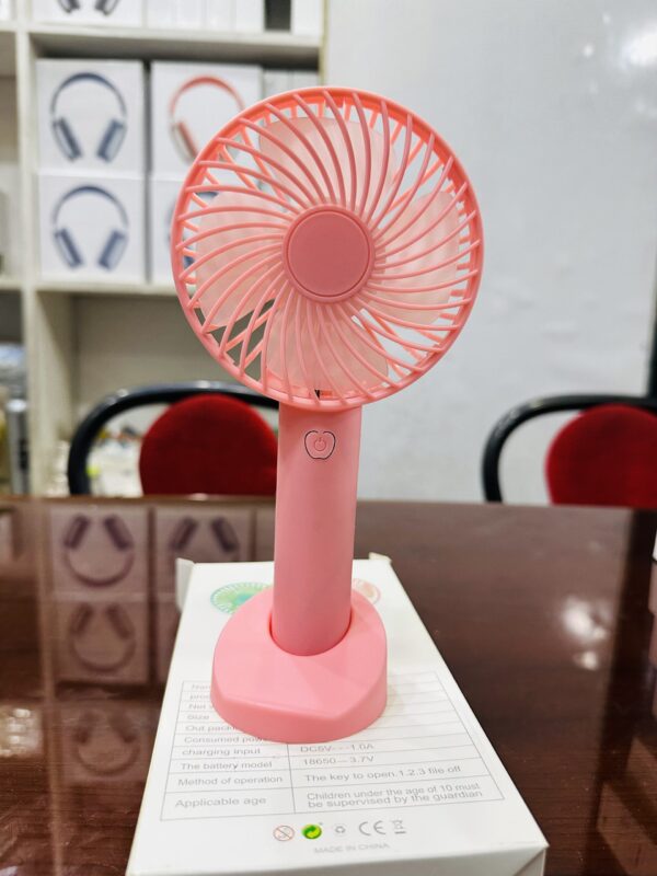 Mini HandFan Portable Rechargeable - Image 2