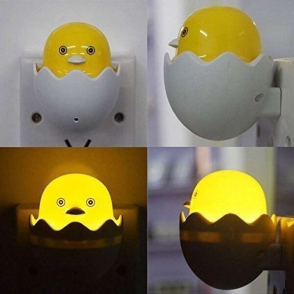 Yellow Egg Duck LED Night Light