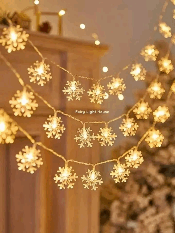 Snowflakes fairy Light - Image 2